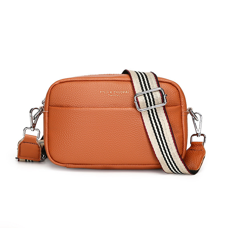 W&W Mode | Schlichte Schultertasche Aus Veganem Leder Im Kleinen Quadratischen Format