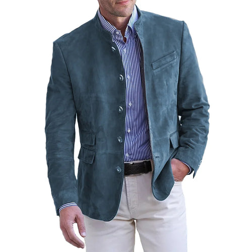 W&W Mode | Klassische Button-Down-Jacke Für Männer