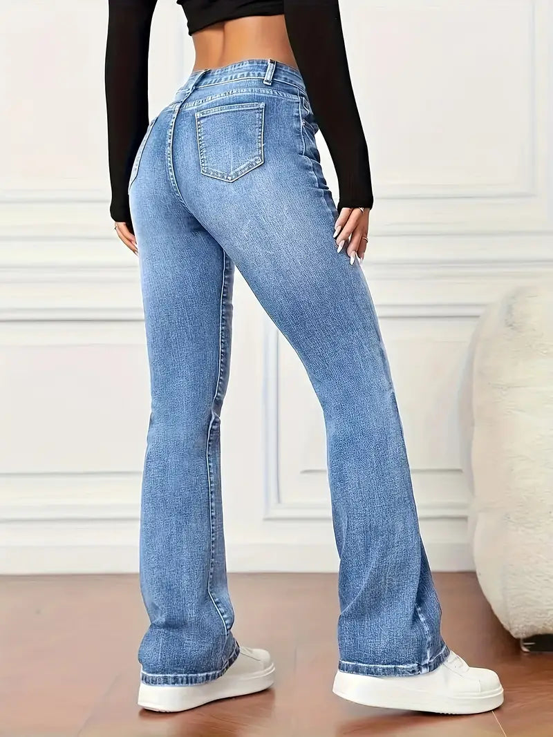W&W Mode | Flared Jeans Mit Stretch