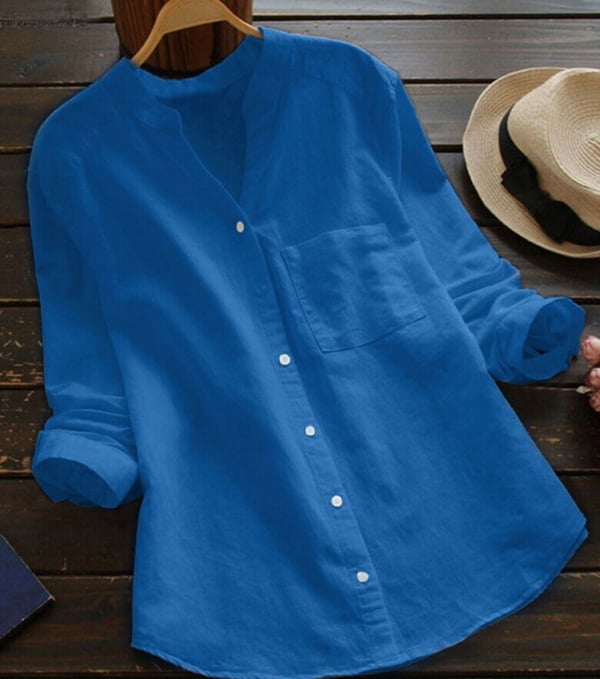 W&W Mode | Retro-Bluse mit Stickerei für Frauen