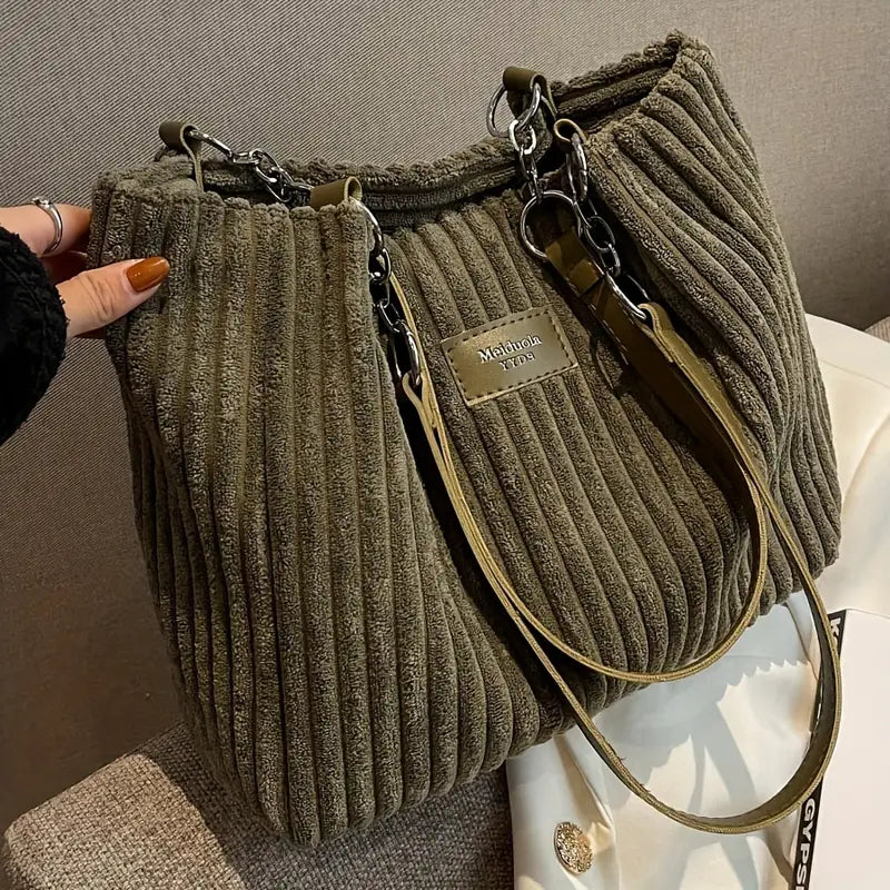 W&W Mode | Samtcord Baumwolltasche