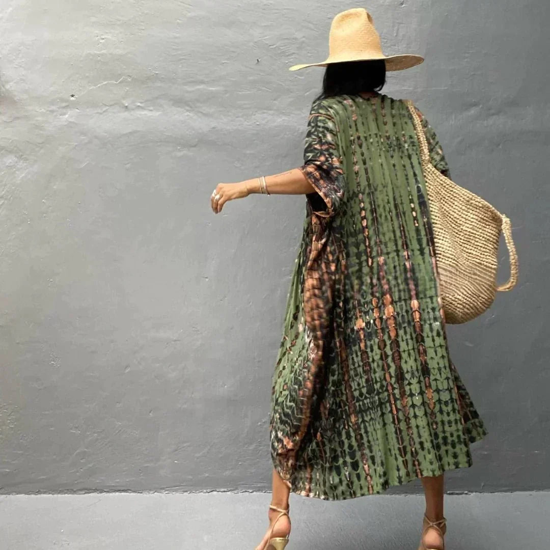 W&W Mode | Stilvolle Kimono Olivgrün