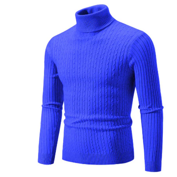W&W Mode | Herren Rollkragen Pullover Kurz