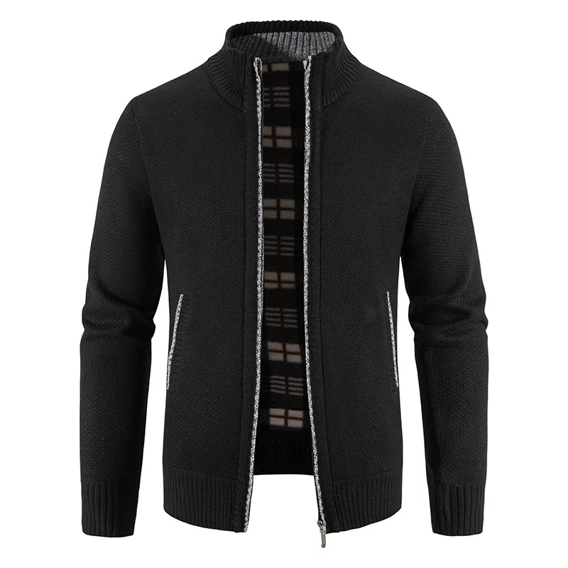 W&W Mode | Herren Strickjacke Mit Reißverschluss Trachten