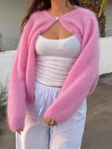 W&W Mode | Mohair Strickjacke