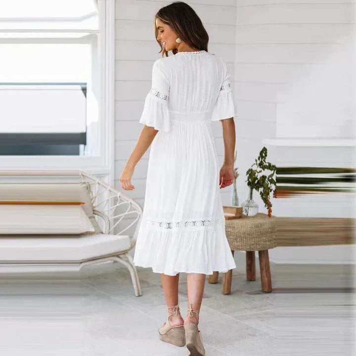 W&W Mode | Lange Laterne Kleid