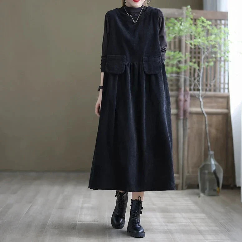 W&W Mode - Retro-Kordkleid