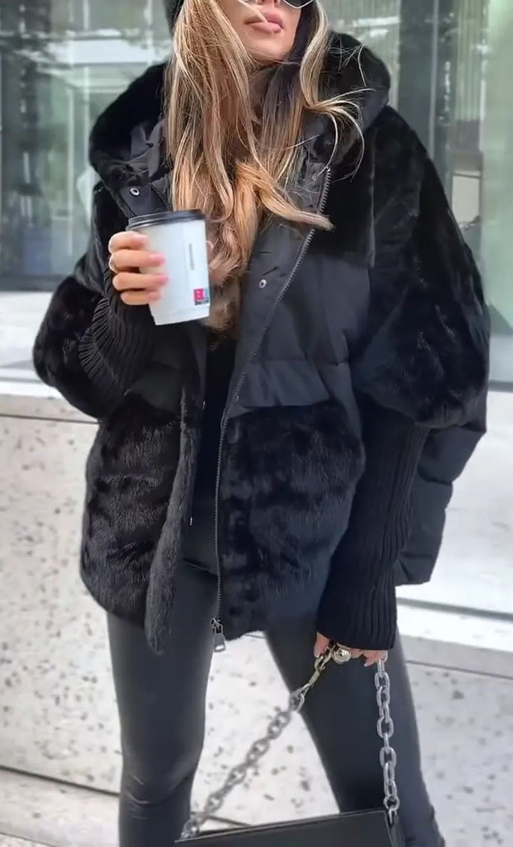 W&W Mode | Luxuriöse Moderne Bomberjacke Mit Kapuze