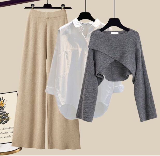 W&W Mode - Bequemes dreiteiliges Langarmsets