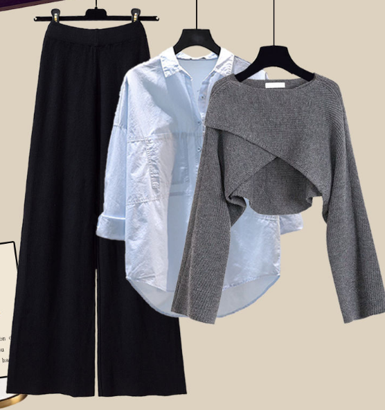 W&W Mode - Bequemes dreiteiliges Langarmsets
