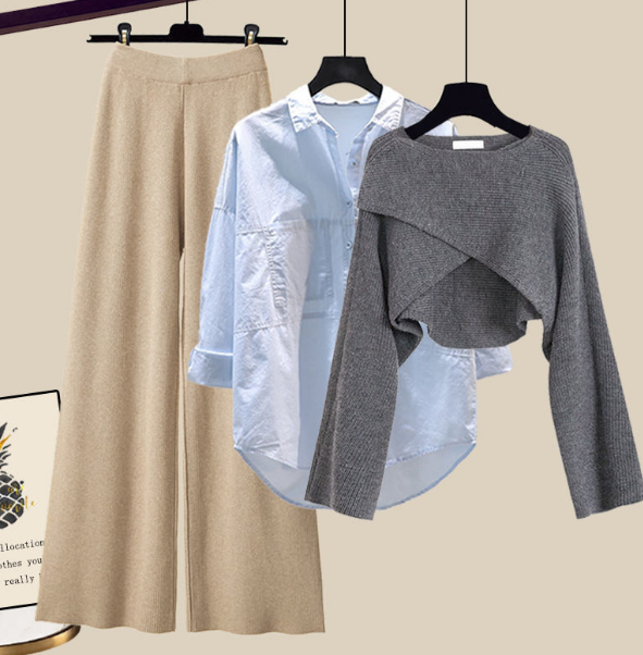 W&W Mode - Bequemes dreiteiliges Langarmsets
