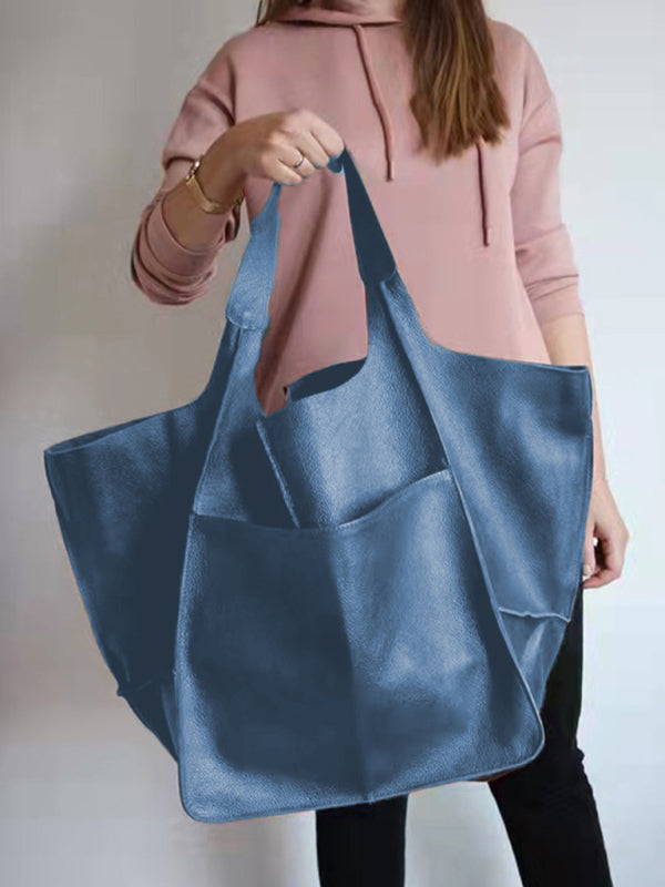 W&W Mode | Einfach Große Tasche Weiches Leder Große Kapazität Ein Schulter Tragbare Tote Tasche