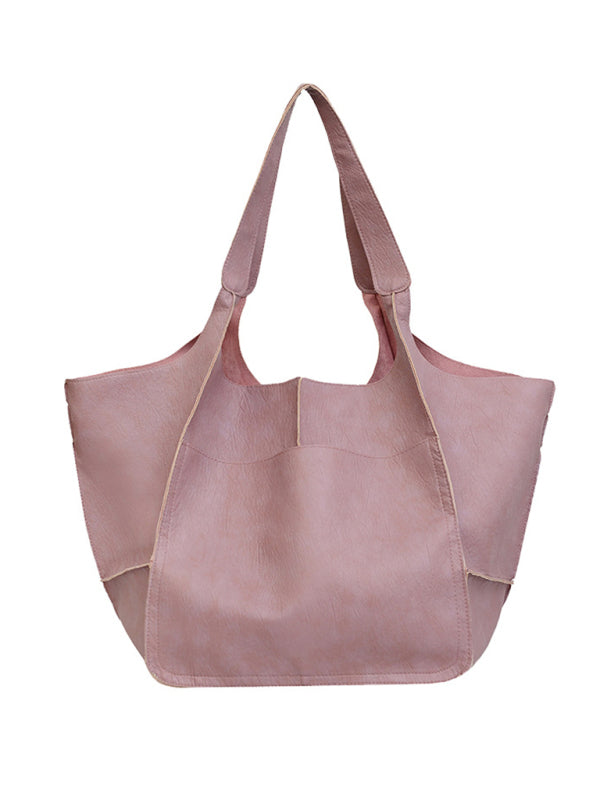 W&W Mode | Einfach Große Tasche Weiches Leder Große Kapazität Ein Schulter Tragbare Tote Tasche