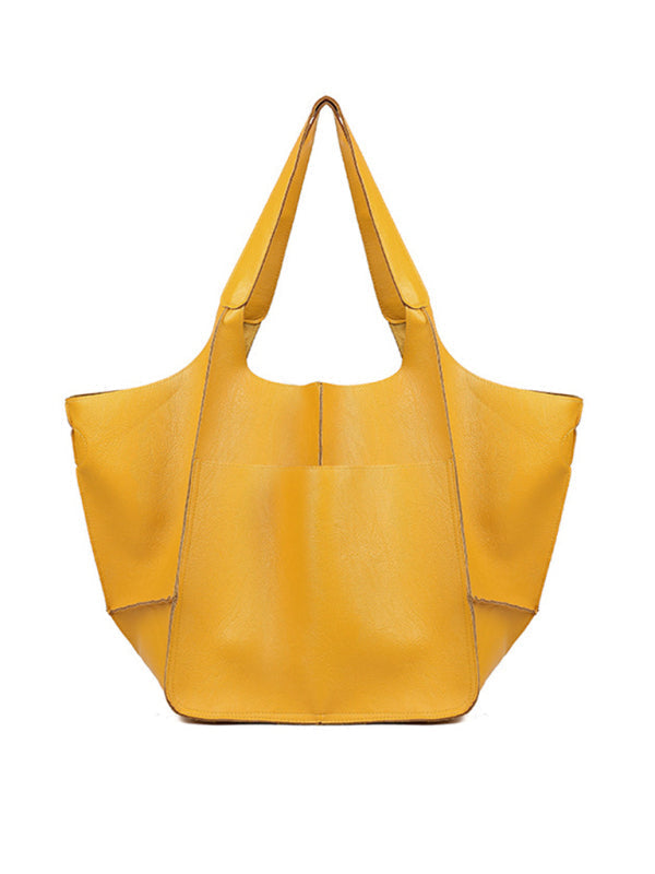 W&W Mode | Einfach Große Tasche Weiches Leder Große Kapazität Ein Schulter Tragbare Tote Tasche