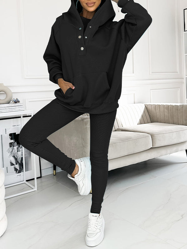 W&W Mode | Bequemes 3-Teiliges Set für Damen
