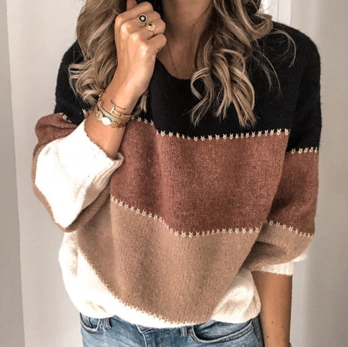 W&W Mode | Gestreifter Pullover