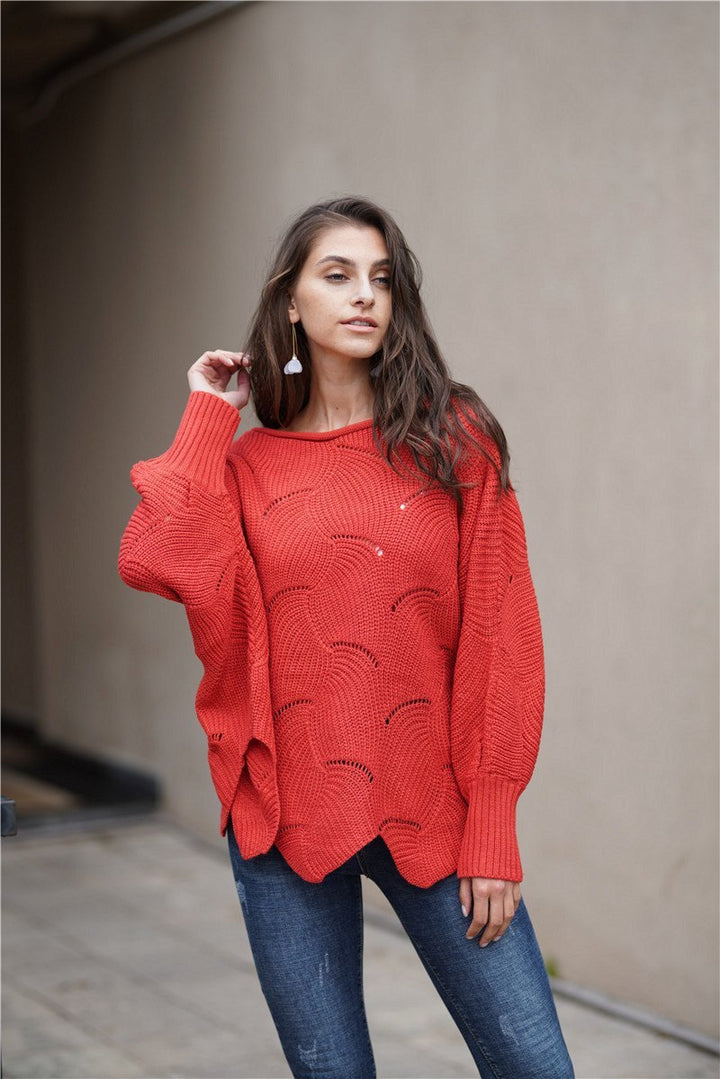 W&W Mode Es wird alles gut Strickpullover - Grün