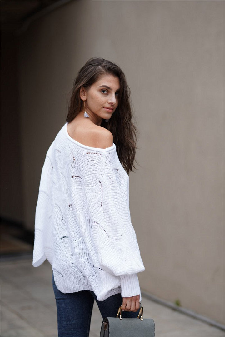 W&W Mode Es wird alles gut Strickpullover - Grün
