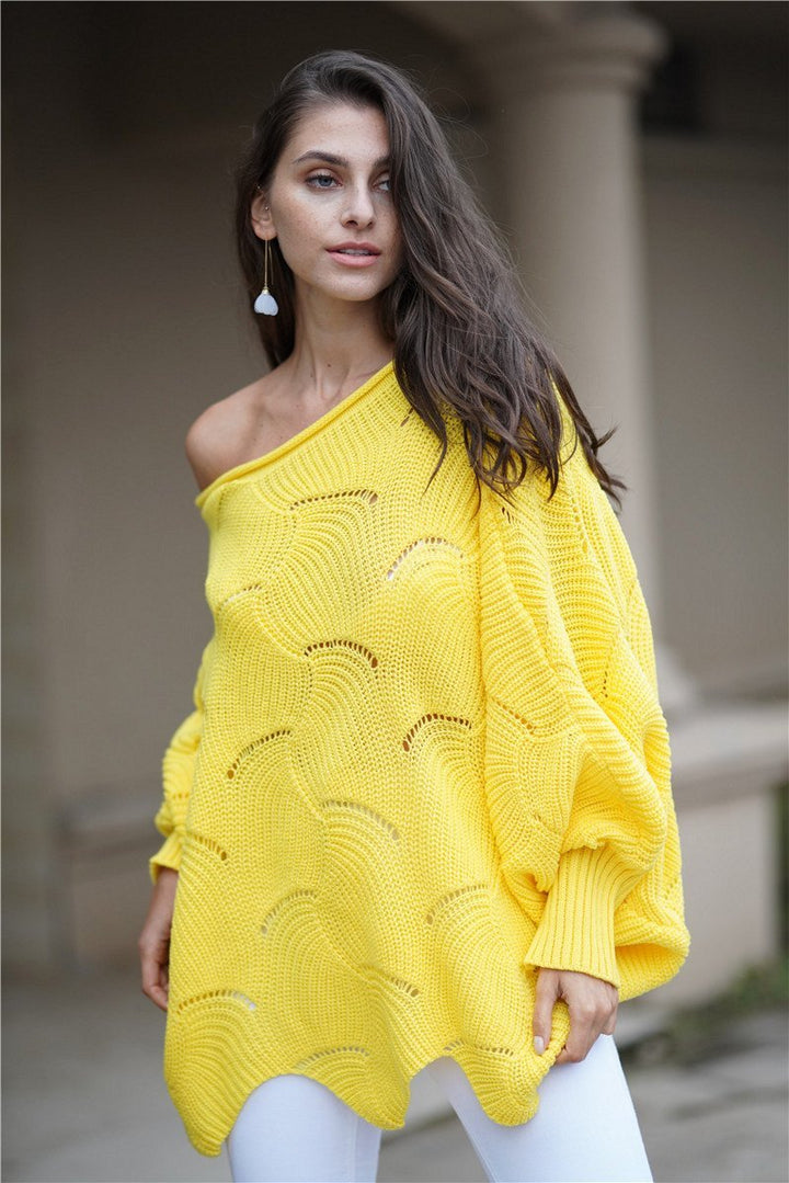W&W Mode Es wird alles gut Strickpullover - Grün