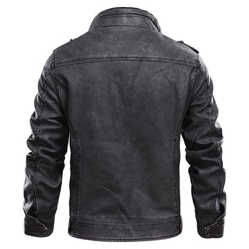 W&W Mode | Elegante Lederjacke Für Herren
