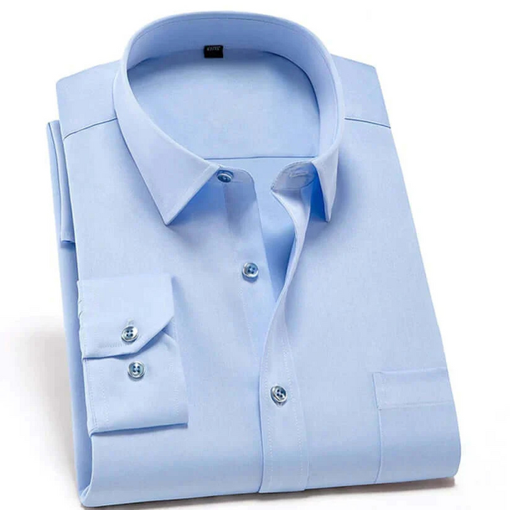 W&W Mode | Herren Langarm Hemd Stretch