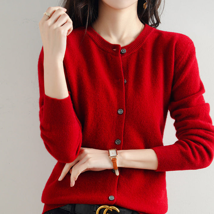 W&W Mode | Kuschelige Strickjacke mit feinem Muster