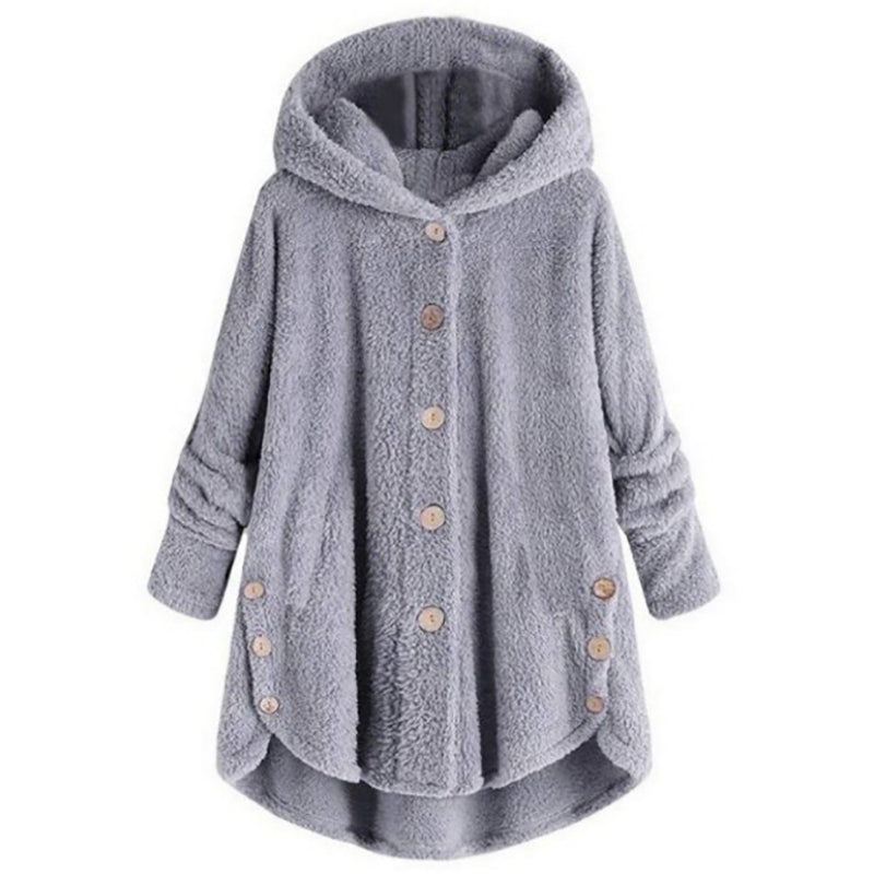 W&W Mode Teddybär Mantel Wolljacke
