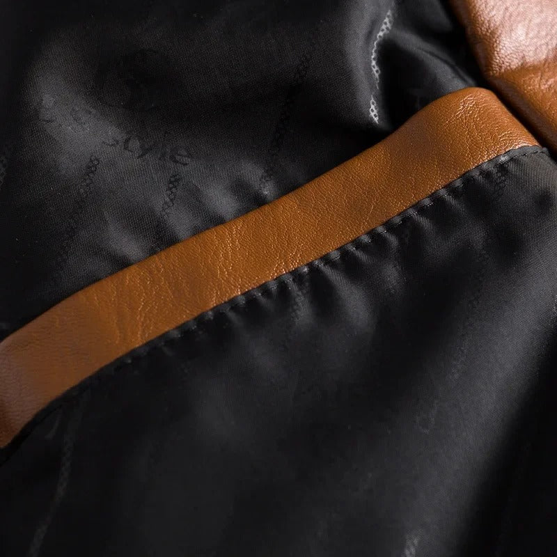 W&W Mode | Stylische Lederjacke Für Männer