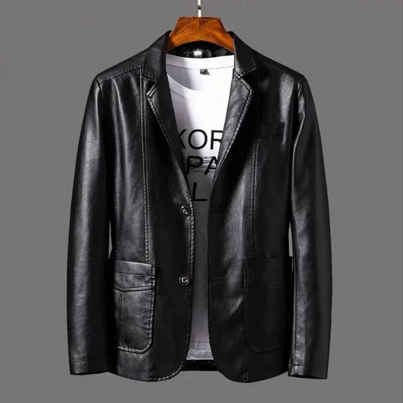 W&W Mode | Stylische Lederjacke Für Männer