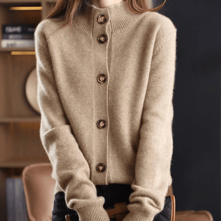 W&W Mode - Wohlfühlpullover - Damen Gemütlicher Strickpullover