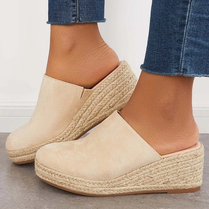 W&W Mode | Wildleder Sandalen