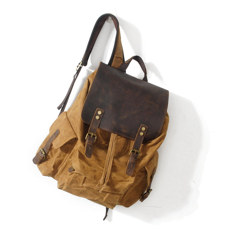 W&W Mode | Canvas Rucksack - BalticTrail - Nachhaltig und stilvoll für abenteuerliche Reisende