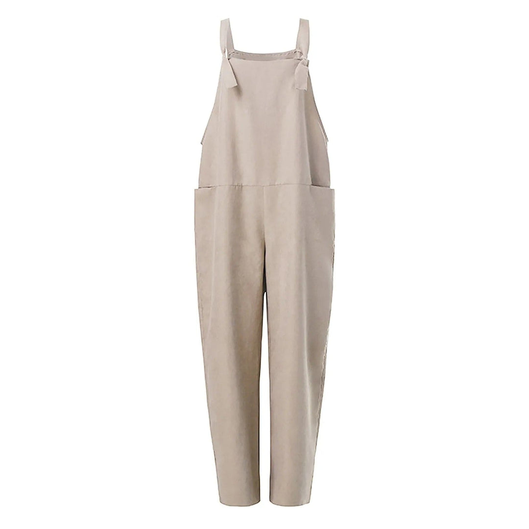 Overall aus locker gebundenem Polyester und Elasthan