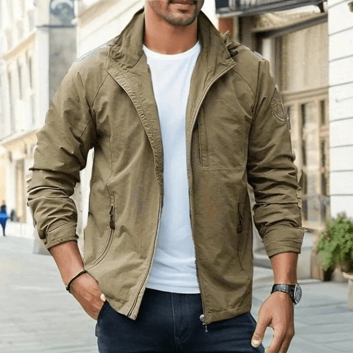 W&W Mode | Wasserfest Atmungsaktiv Cargo Stil Herren Sommerjacke
