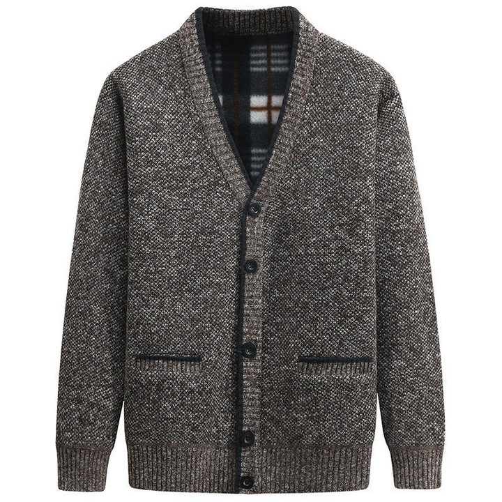 W&W Mode | Herren Outdoor Strickjacke Elegant