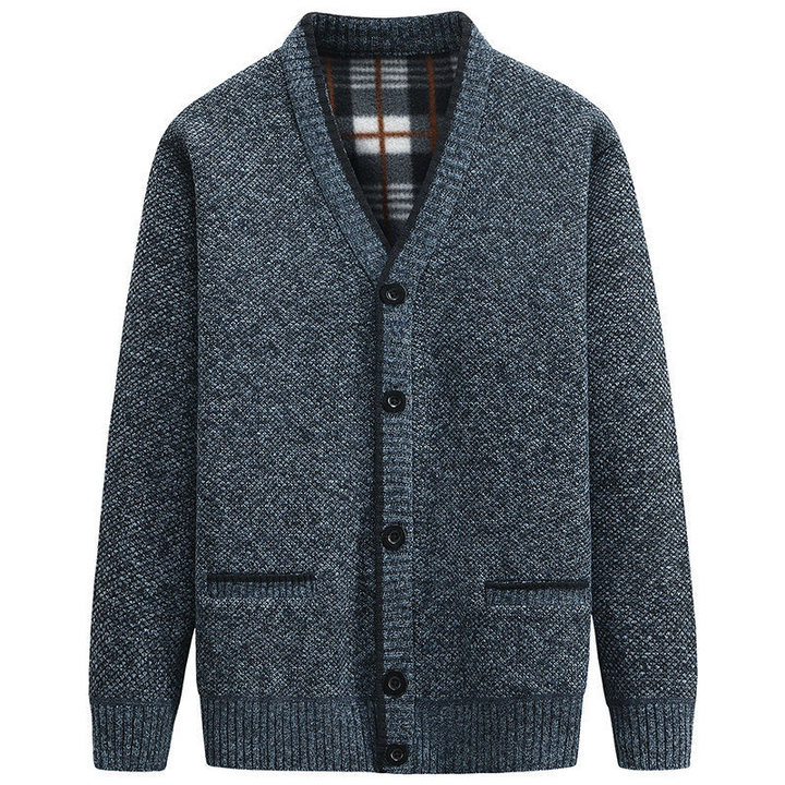 W&W Mode | Herren Outdoor Strickjacke Elegant