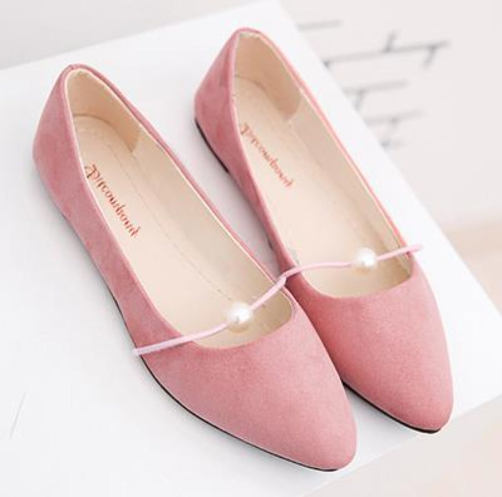 W&W Mode | Perlen Flache Schicke Schuhe