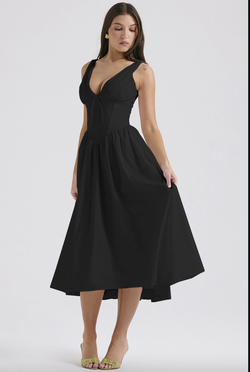 W&W Mode | Abendkleid mit klassischer Silhouette Für Frauen