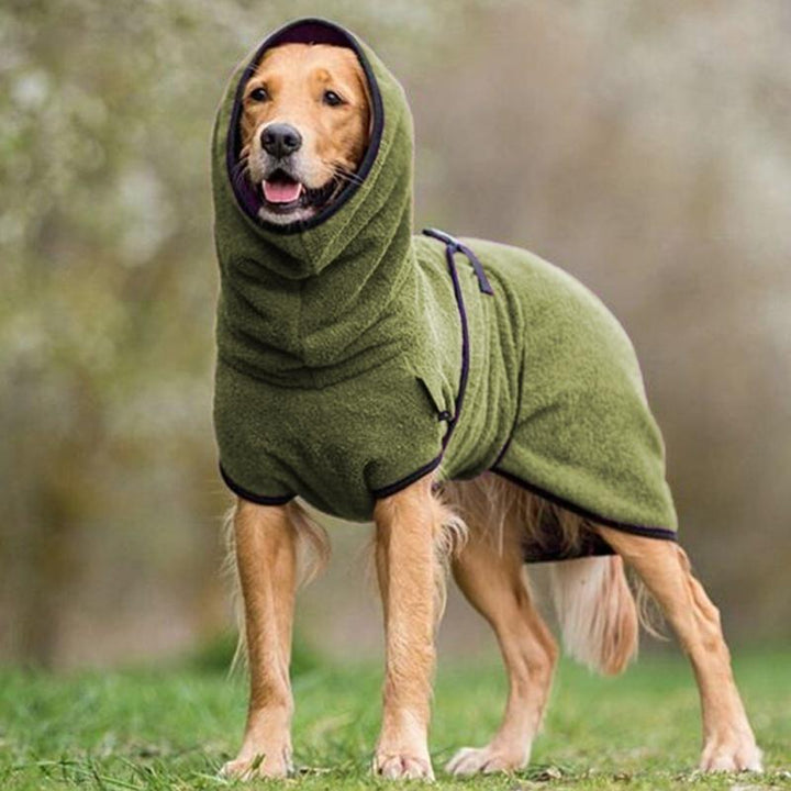 Hundehandtuch-Mantel mit verstellbarer Schnalle