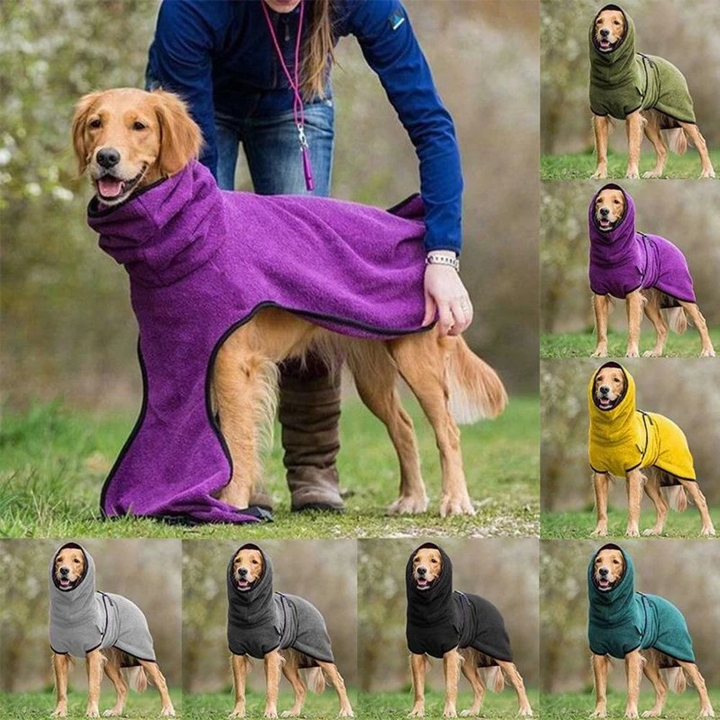 Hundehandtuch-Mantel mit verstellbarer Schnalle