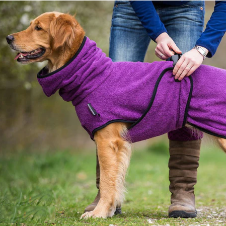 Hundehandtuch-Mantel mit verstellbarer Schnalle