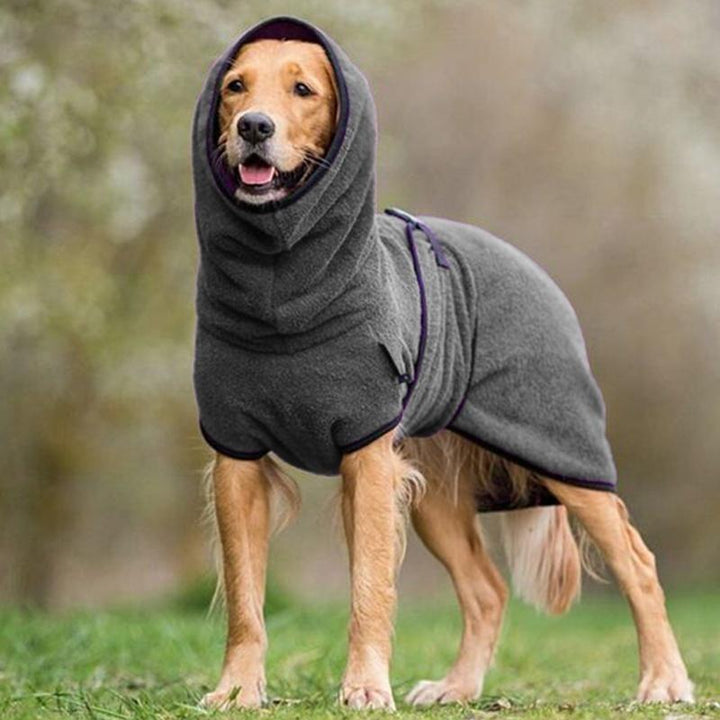 Hundehandtuch-Mantel mit verstellbarer Schnalle