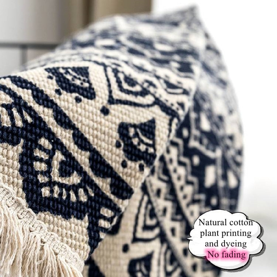 W&W Mode | Boho Stil Quasten Strandteppich