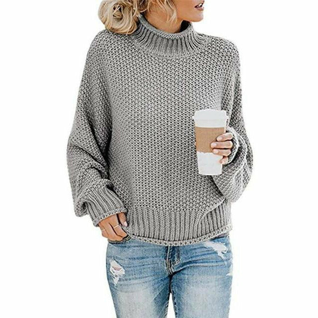 W&W Mode | Vintage Lässig Gestrickter Pullover