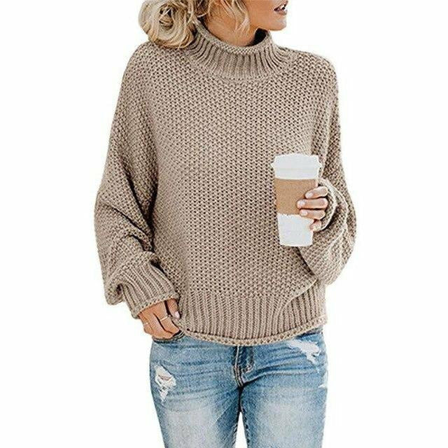 W&W Mode | Vintage Lässig Gestrickter Pullover