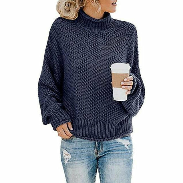 W&W Mode | Vintage Lässig Gestrickter Pullover