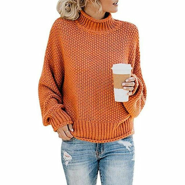 W&W Mode | Vintage Lässig Gestrickter Pullover