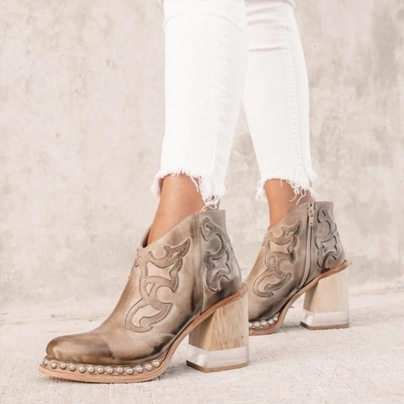 W&W Mode | Lässige Cowboy Ankleboots