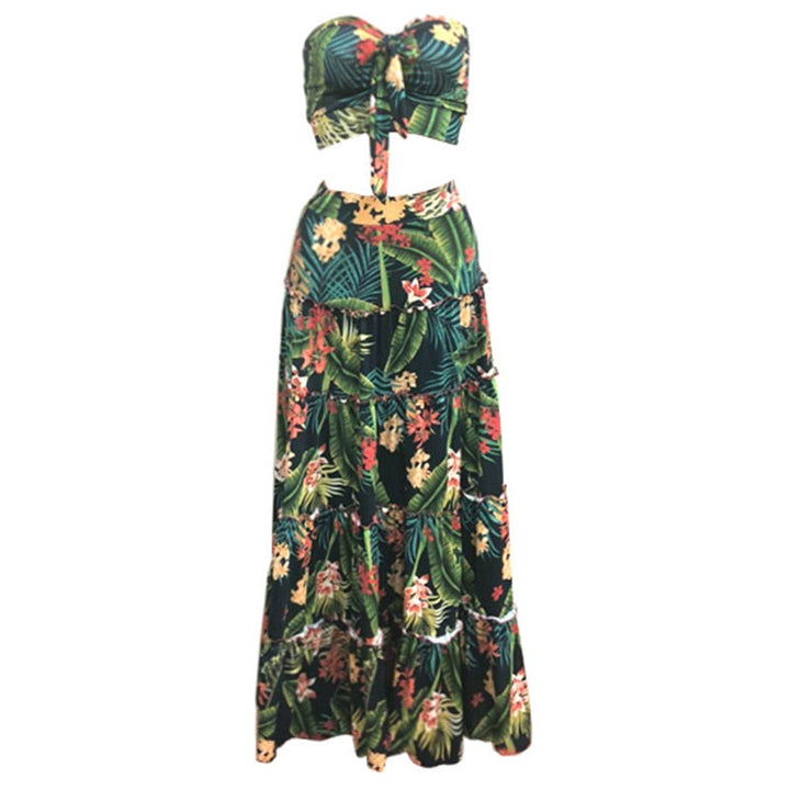 W&W Mode | Zwei Teile Bandeau Maxi