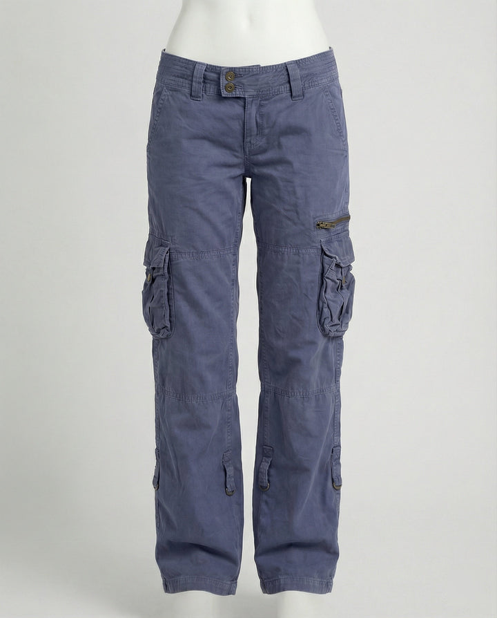 W&W Mode - Elegante Cargohose für Damen Moderner Schnitt